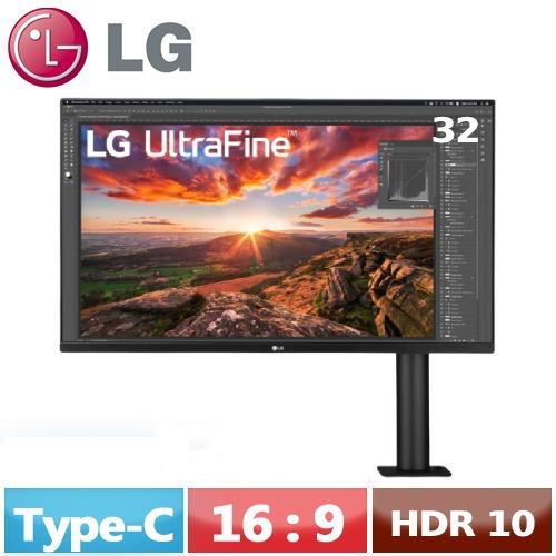 LG 32型 UHD 4K Ergo IPS 32UN880-B 螢幕